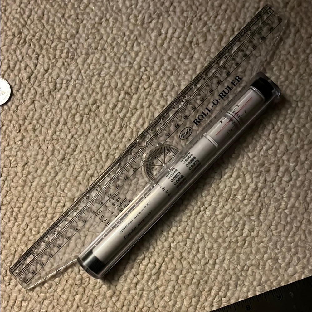 Helix Roll-O-Ruler Transparent